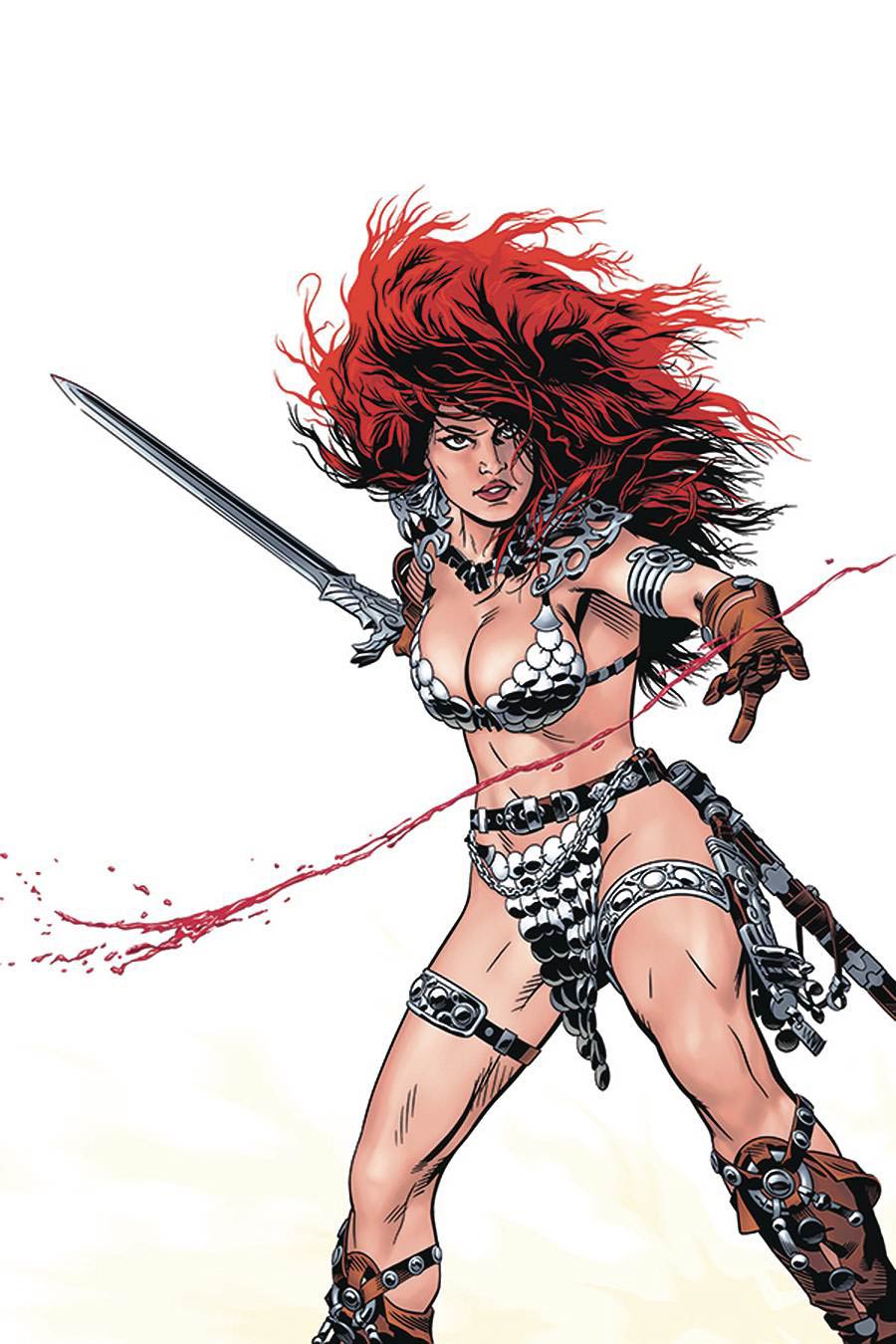 Red Sonja Price Of Blood #2 Cover O Limited Edition Michael Golden Virgin Cover