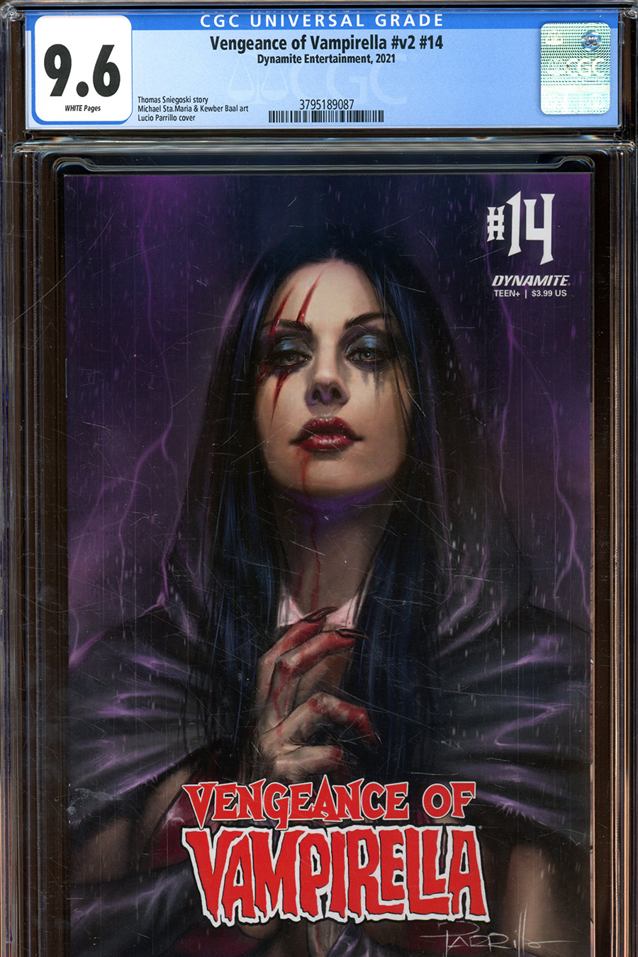 Vengeance Of Vampirella Vol 2 #14 Cover R Regular Lucio Parrillo Cover CGC Graded