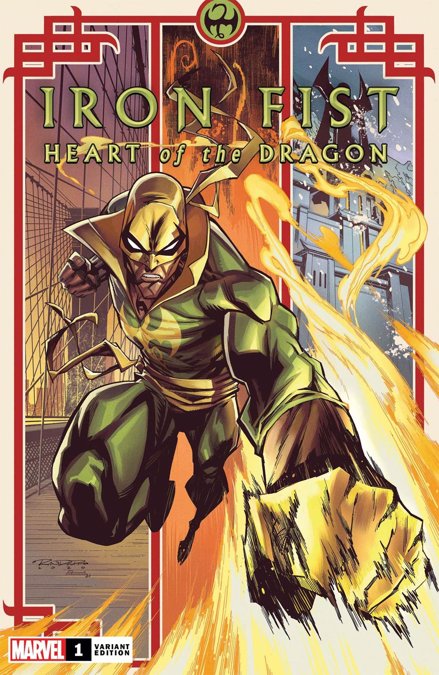 Iron Fist Heart Of The Dragon #1 Cover D Incentive Khary Randolph Variant Cover