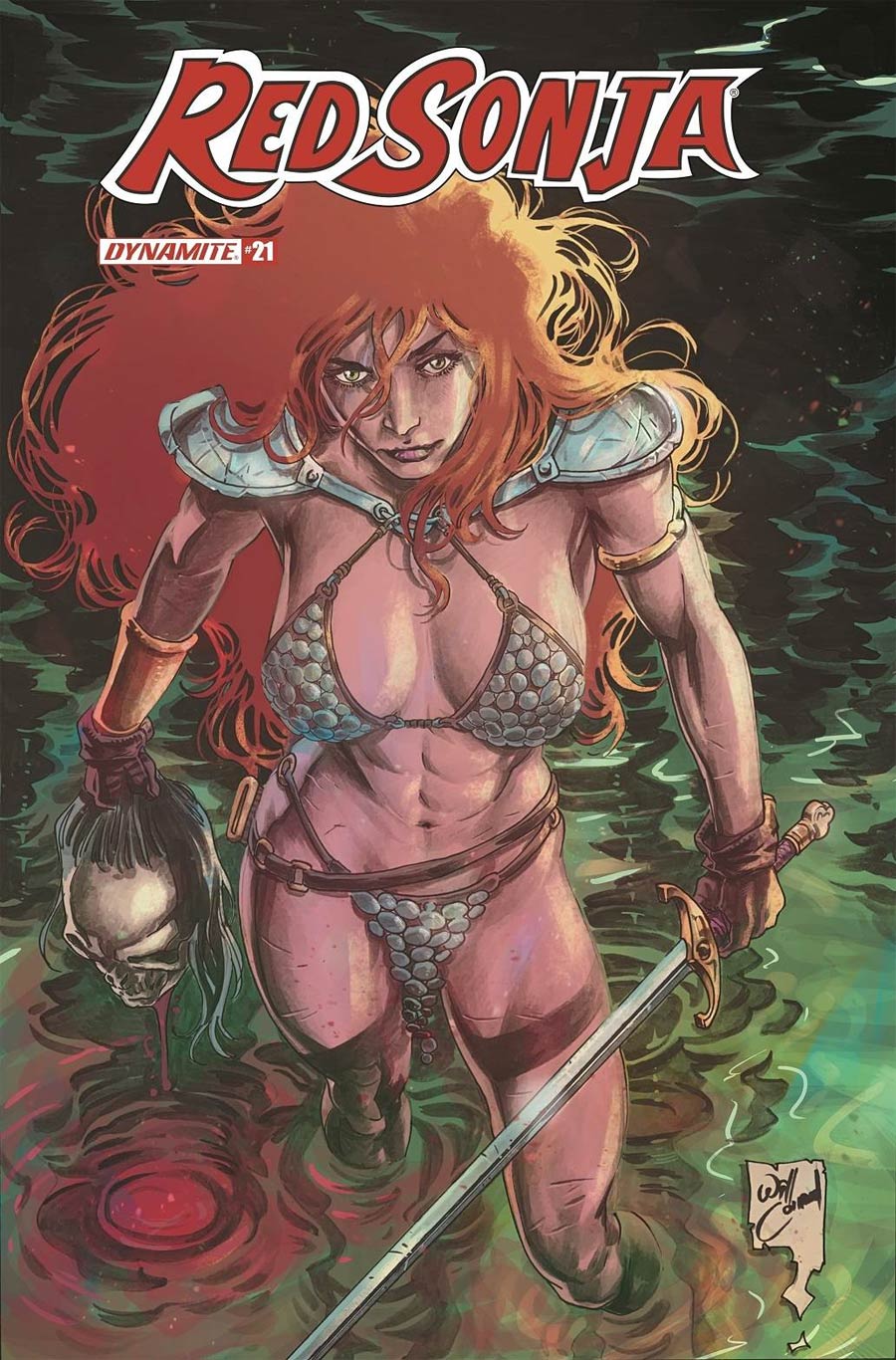 Red Sonja Vol 8 #21 Cover E Variant Will Conrad Cover