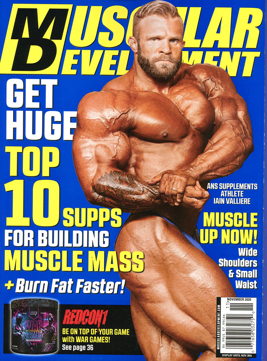 Muscular Development Magazine Vol 57 #11 November 2020