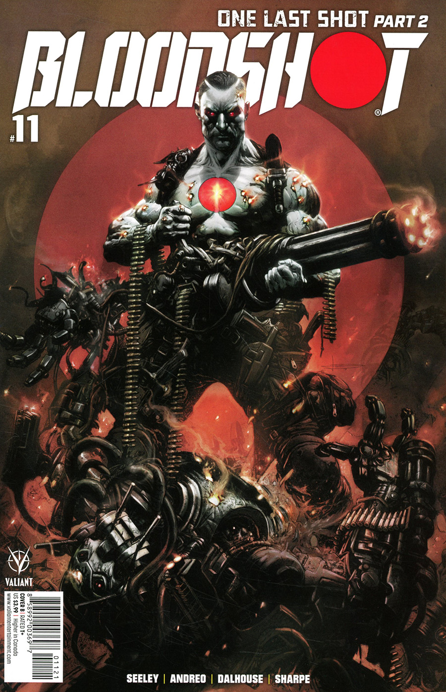 Bloodshot Vol 4 #11 Cover B Variant Leonardo Manco Cover