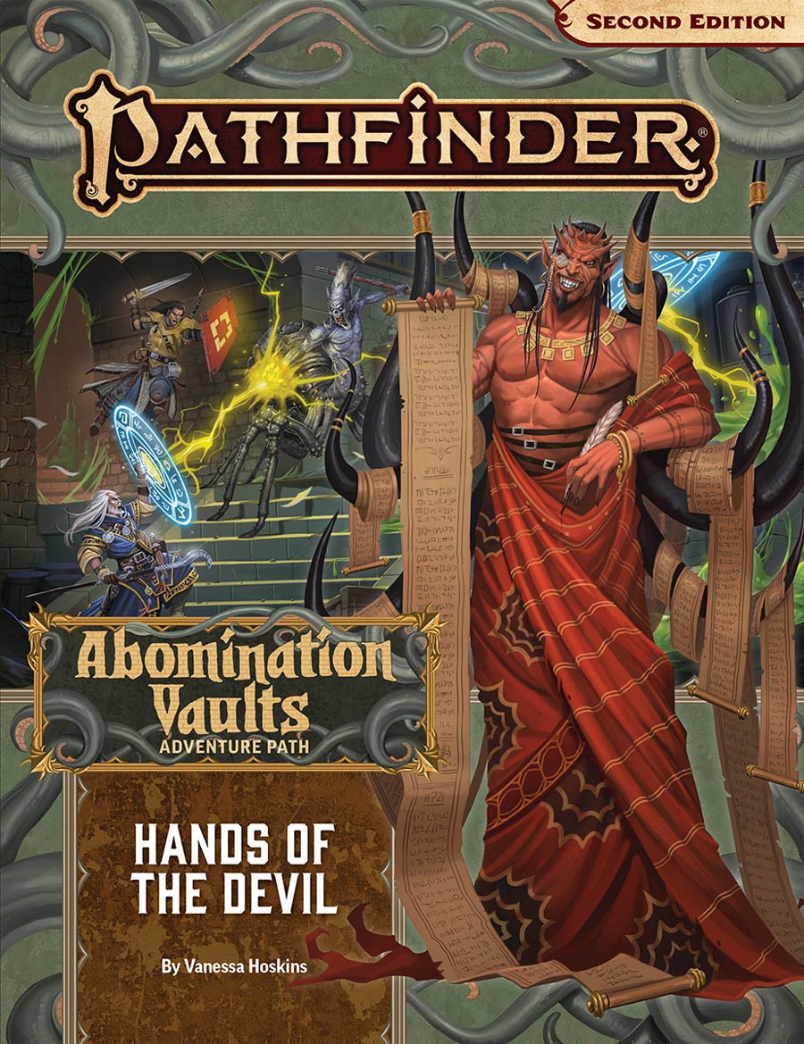 Pathfinder Adventure Path Abomination Vaults Part 2 Hands Of The Devil TP - RESOLICITED