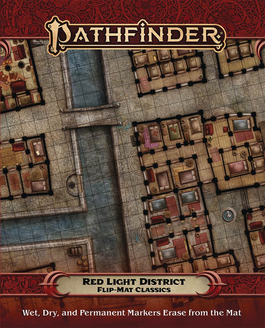 Pathfinder Flip-Mat Classics - Red Light District