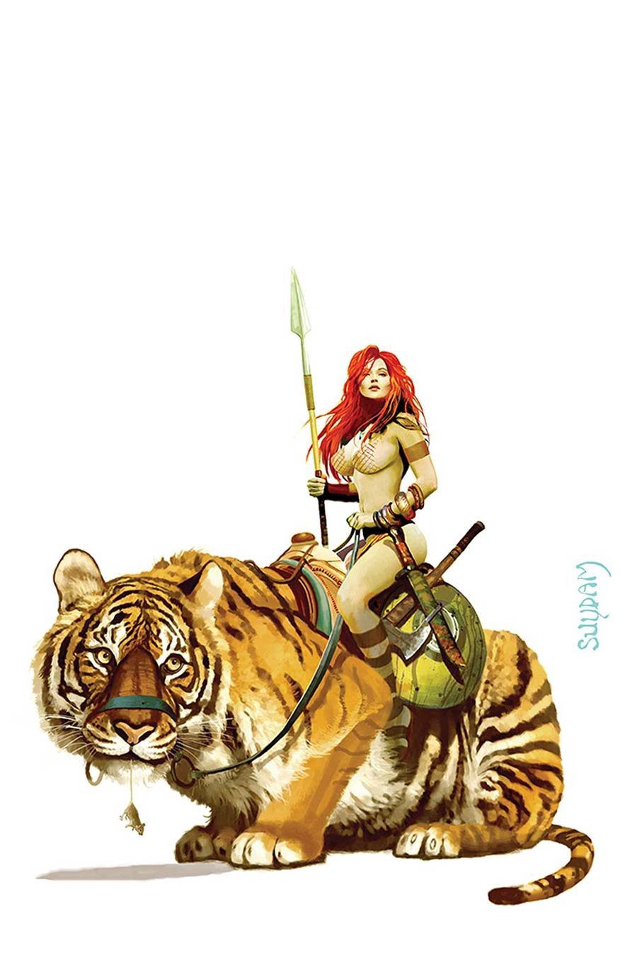 Red Sonja Price Of Blood #3 Cover Q Limited Edition Arthur Suydam Virgin Cover