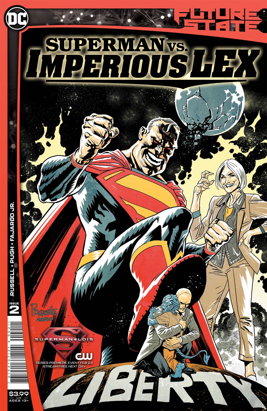 Future State Superman vs Imperious Lex #2 Cover A Regular Yanick Paquette Cover
