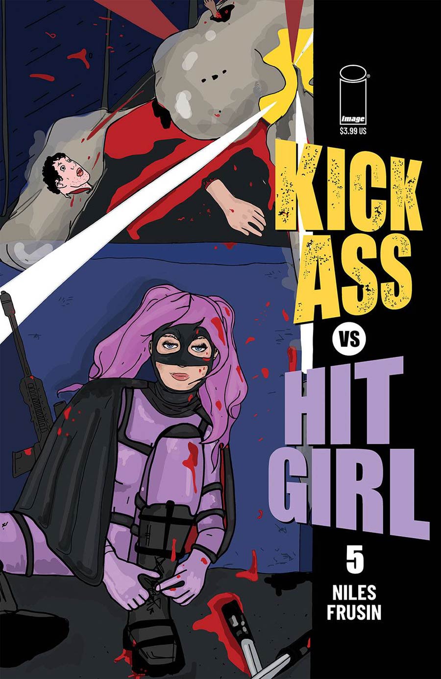 Kick-Ass vs Hit-Girl #5 Cover C Variant Emily Brooks Millar Cover