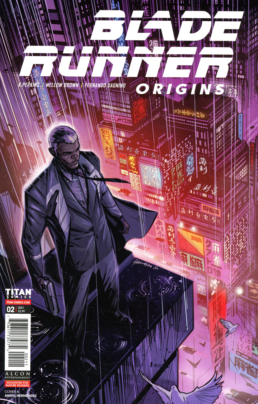 Blade Runner Origins #2 Cover A Regular Angel Hernandez Cover