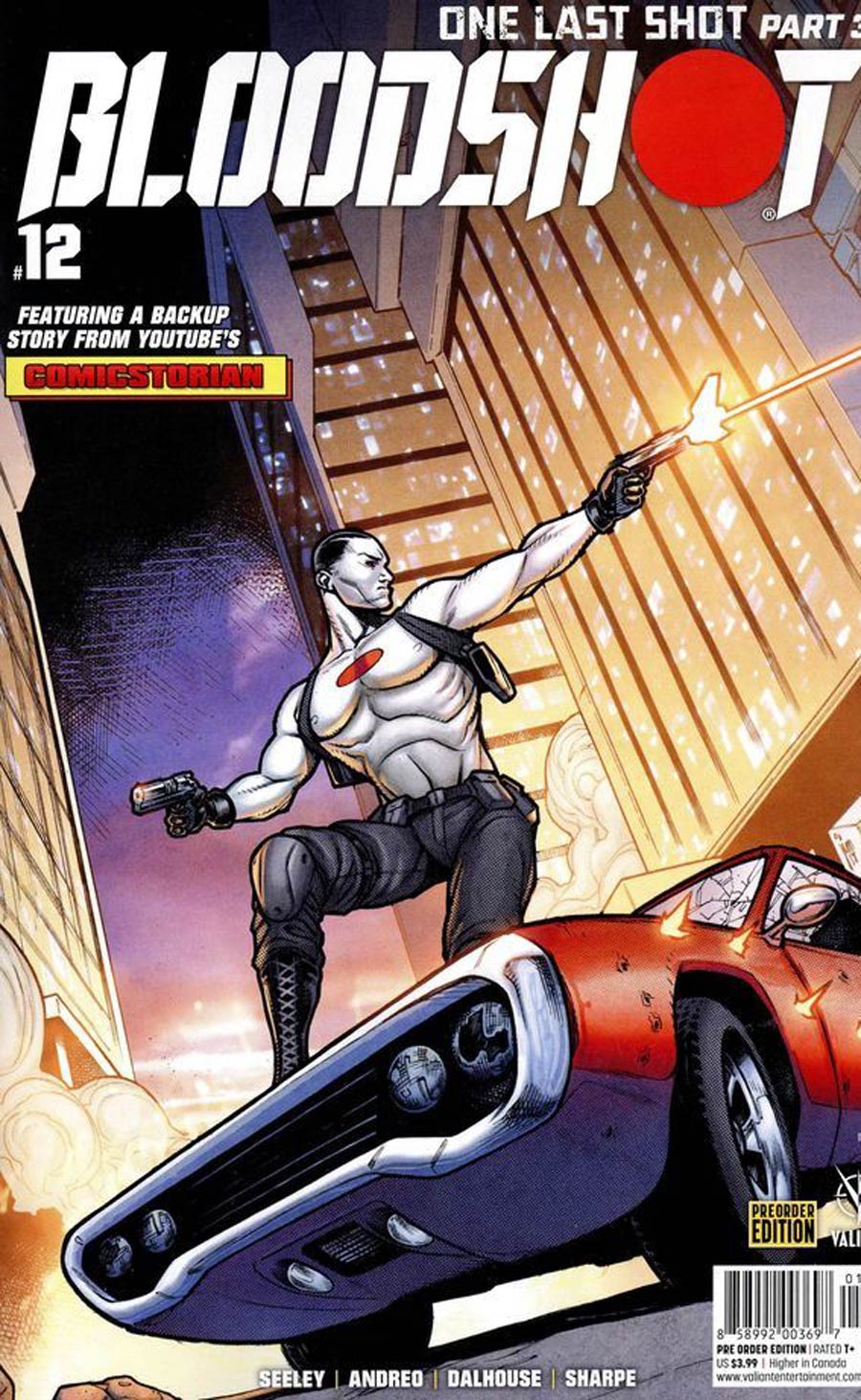 Bloodshot Vol 4 #12 Cover C Variant Jim Towe Pre-Order Edition