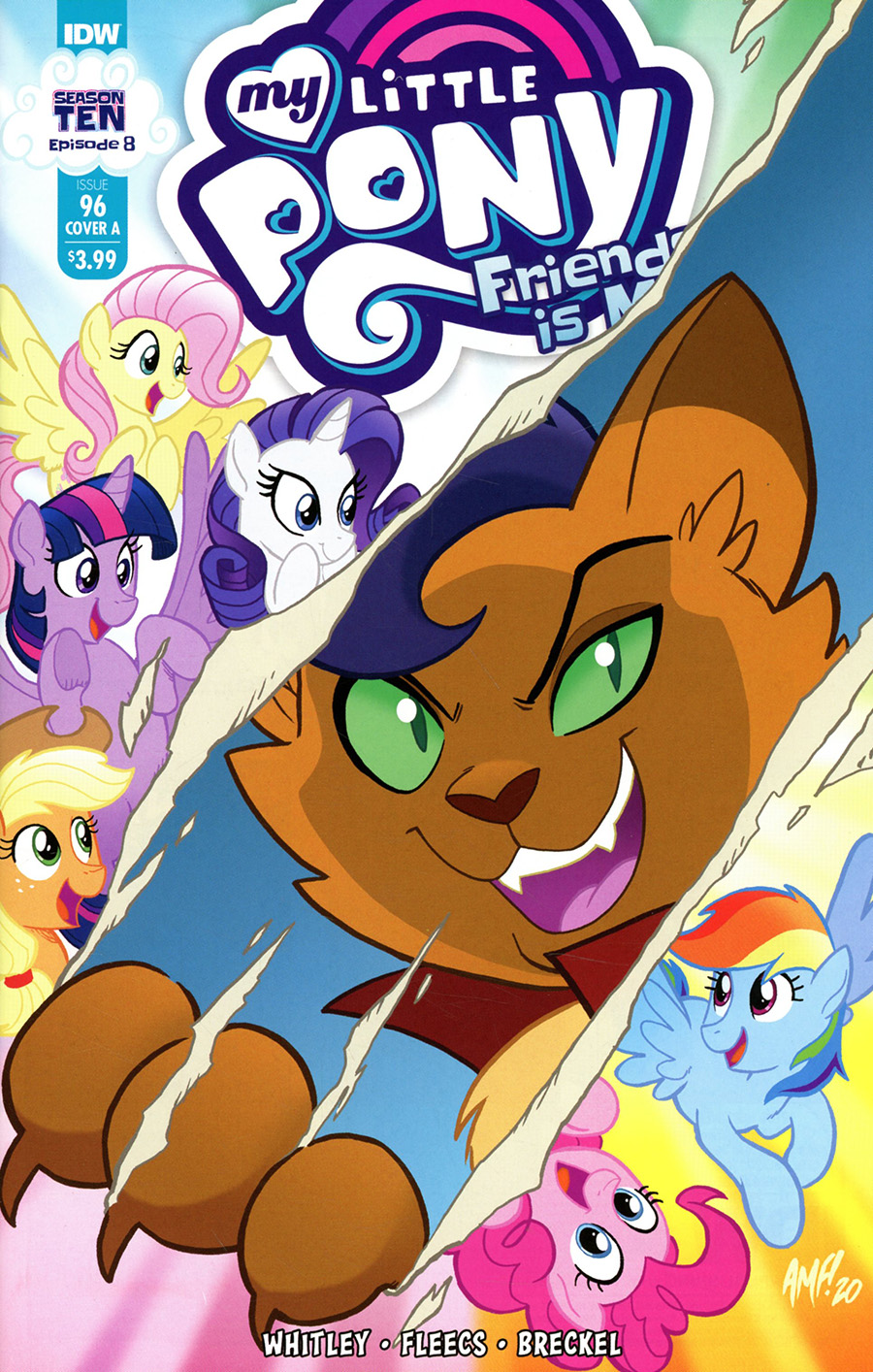 My Little Pony Friendship Is Magic #96 Cover A Regular Tony Fleecs Cover