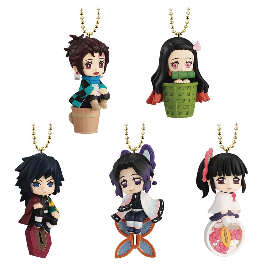 Demon Slayer Kimetsu No Yaiba Twinkle Dolly Figure Vol 2 8-Piece Display