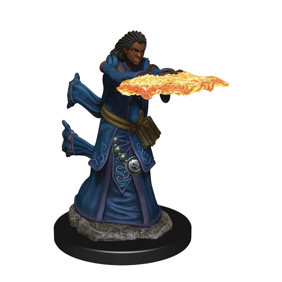 Dungeons & Dragons Icons Of The Realms Premium Pre-Painted Figure - Human Wizard Female