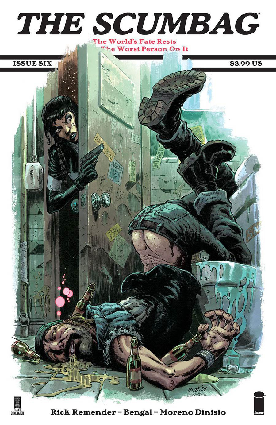 Scumbag #6 Cover B Incentive Brian Level & Moreno DiNisio Cover