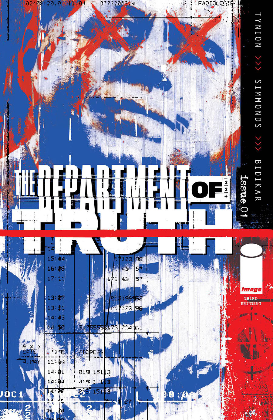 Department Of Truth #1 Cover K 3rd Ptg