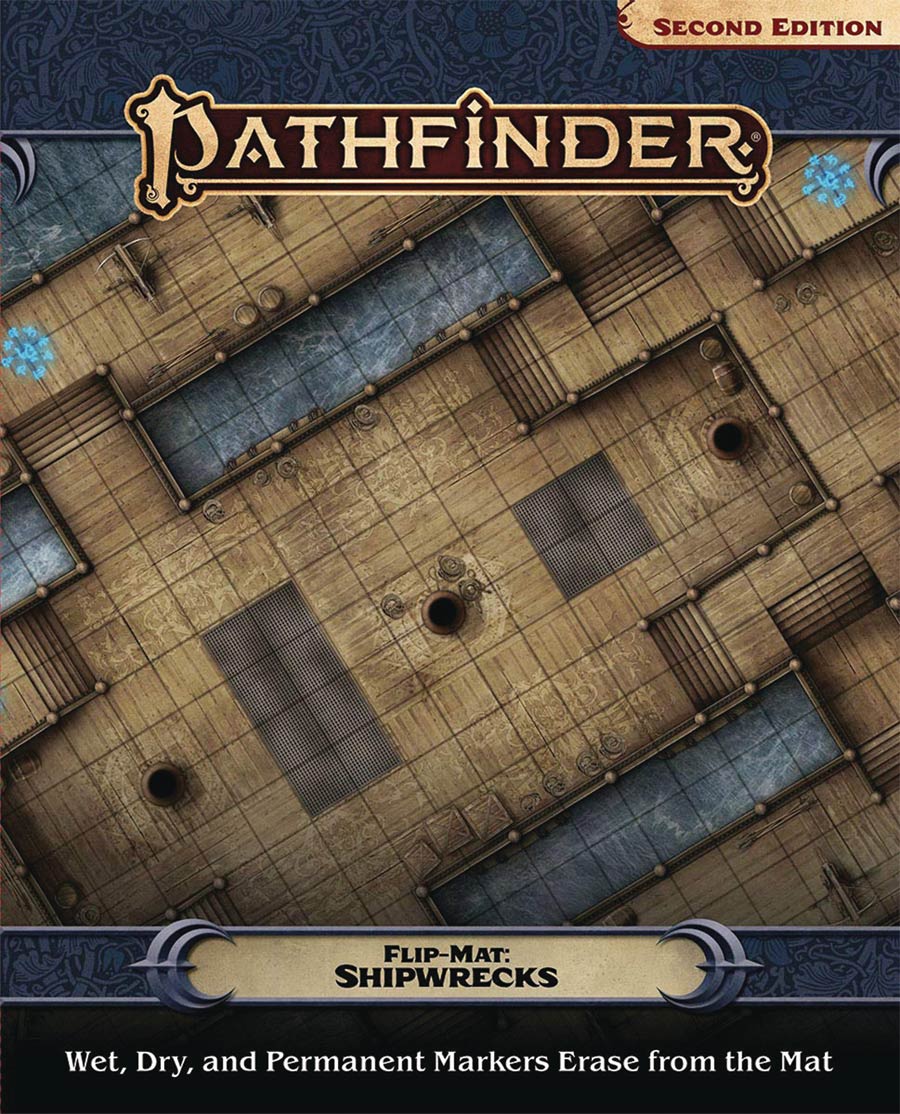 Pathfinder Flip-Mat - Shipwrecks (P2)