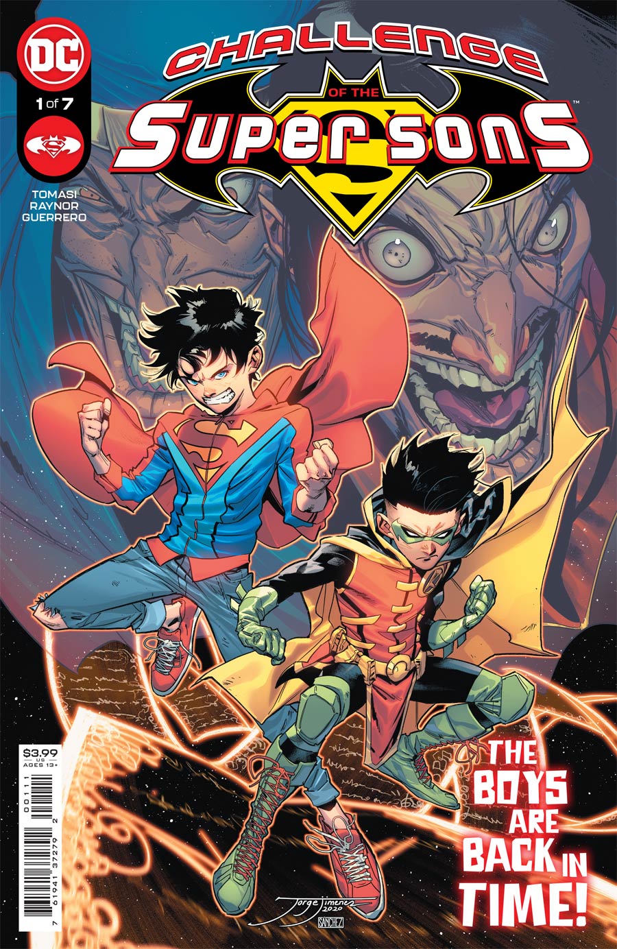 Challenge Of The Super Sons #1 Cover A Regular Jorge Jimenez Cover