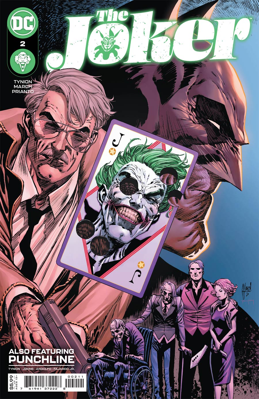 Joker Vol 2 #2 Cover A Regular Guillem March Cover