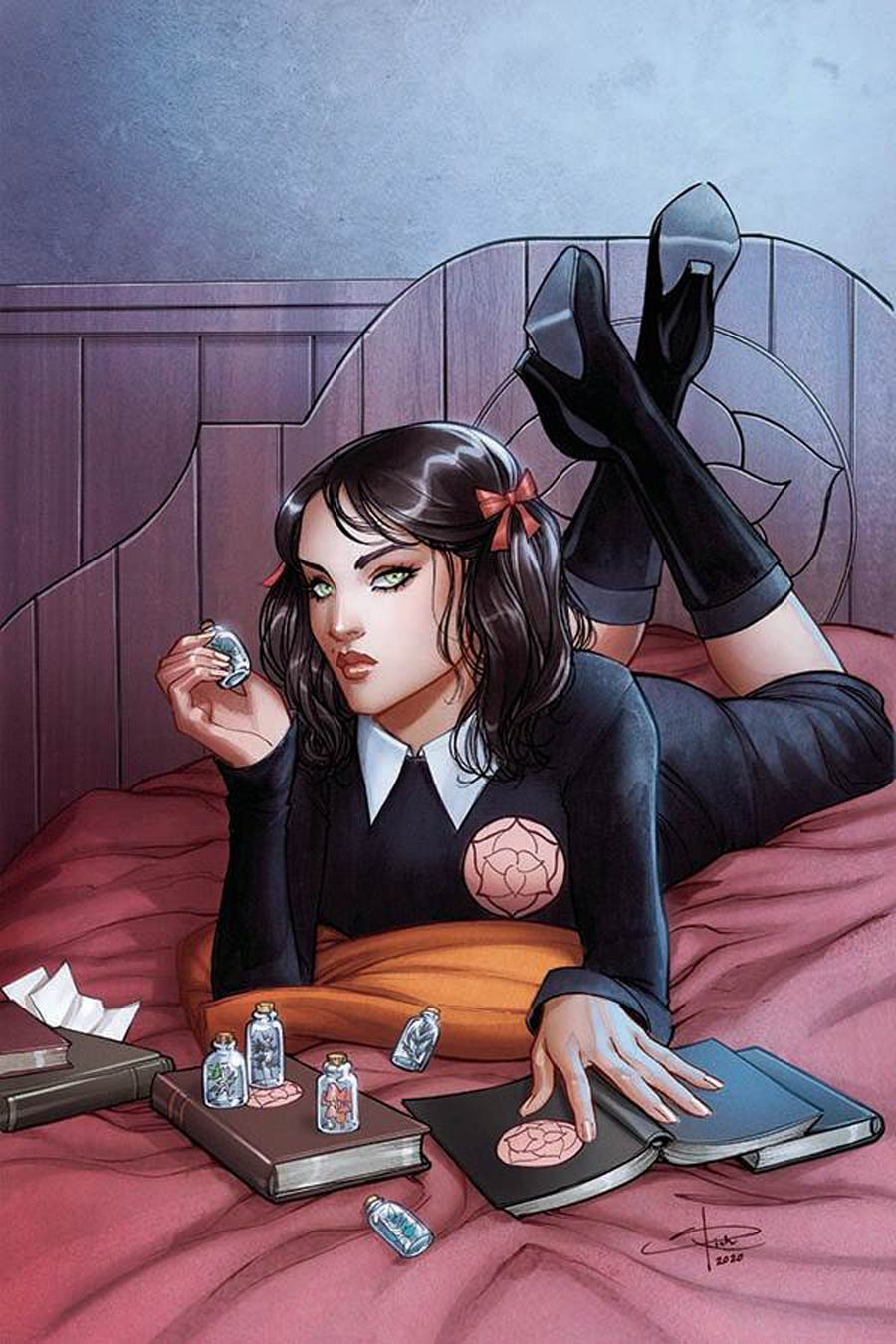 Maria Llovets Eros Psyche #2 Cover G Incentive Sabine Rich Pulp Fiction Parody Virgin Cover