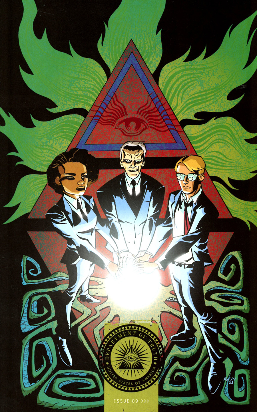 Department Of Truth #9 Cover B Variant Michael Avon Oeming Cover