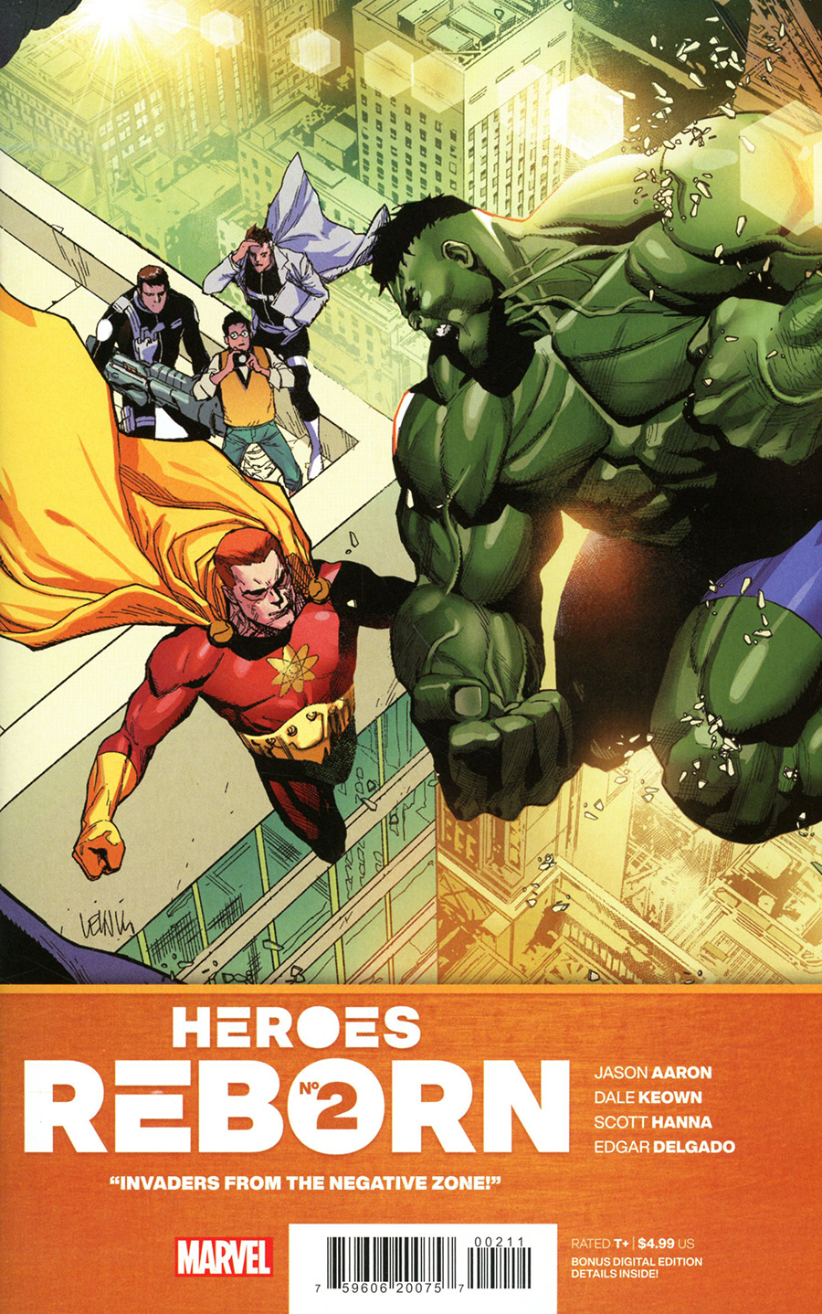 Heroes Reborn #2 Cover A Regular Leinil Francis Yu Cover