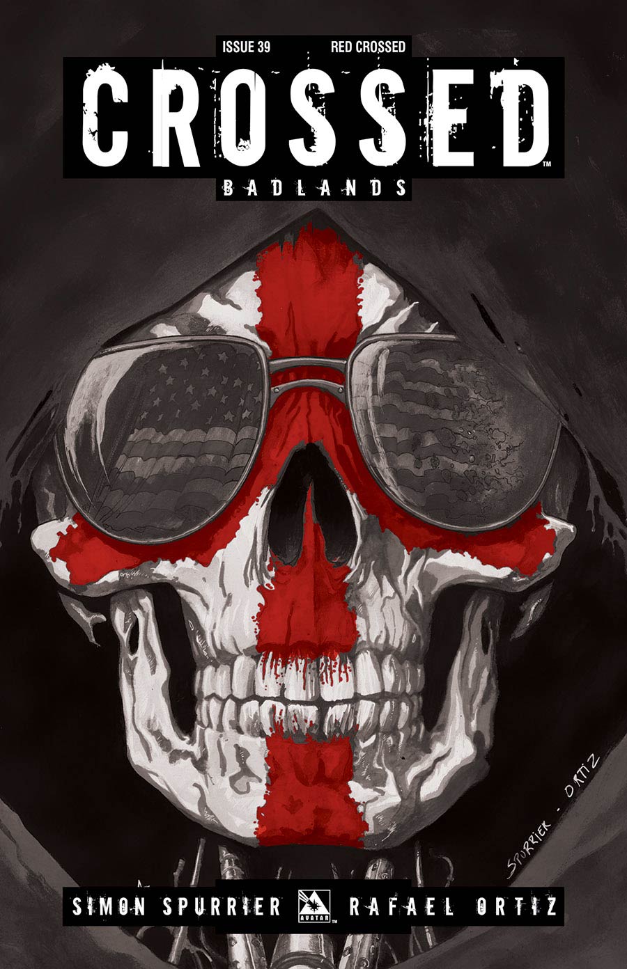 Crossed Badlands #39 Red Crossed Cover (Sale Edition)