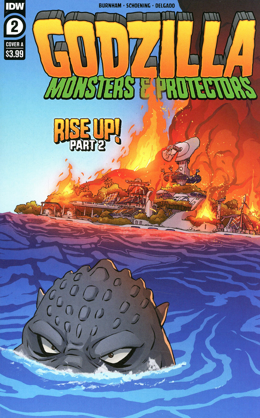 Godzilla Monsters & Protectors #2 Cover A Regular Dan Schoening Cover