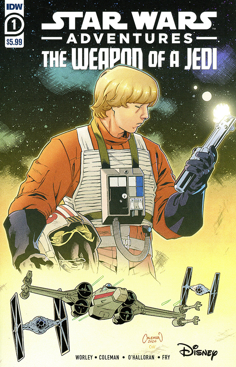 Star Wars Adventures Weapon Of A Jedi #1