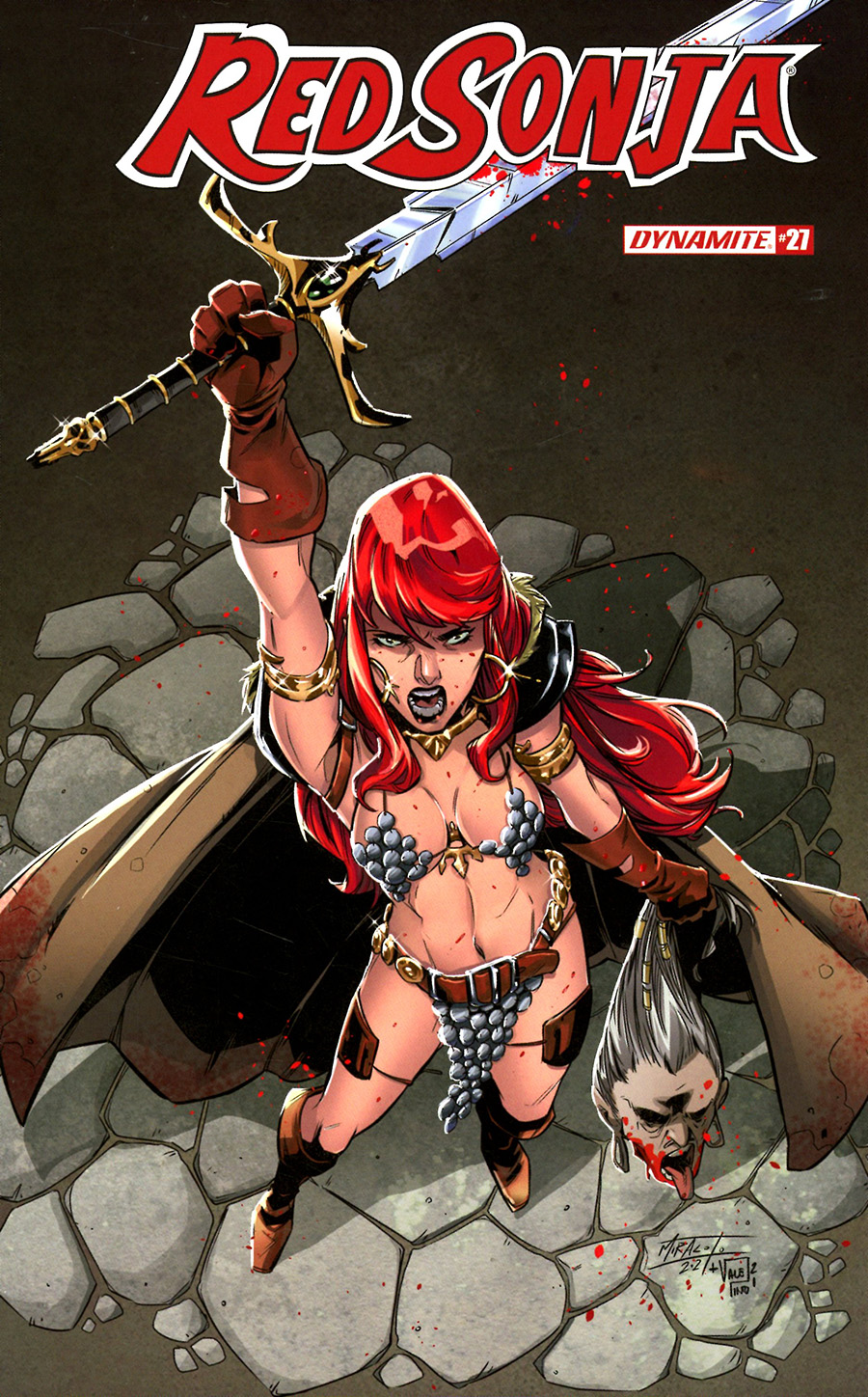 Red Sonja Vol 8 #27 Cover D Variant Alessandro Miracolo Cover