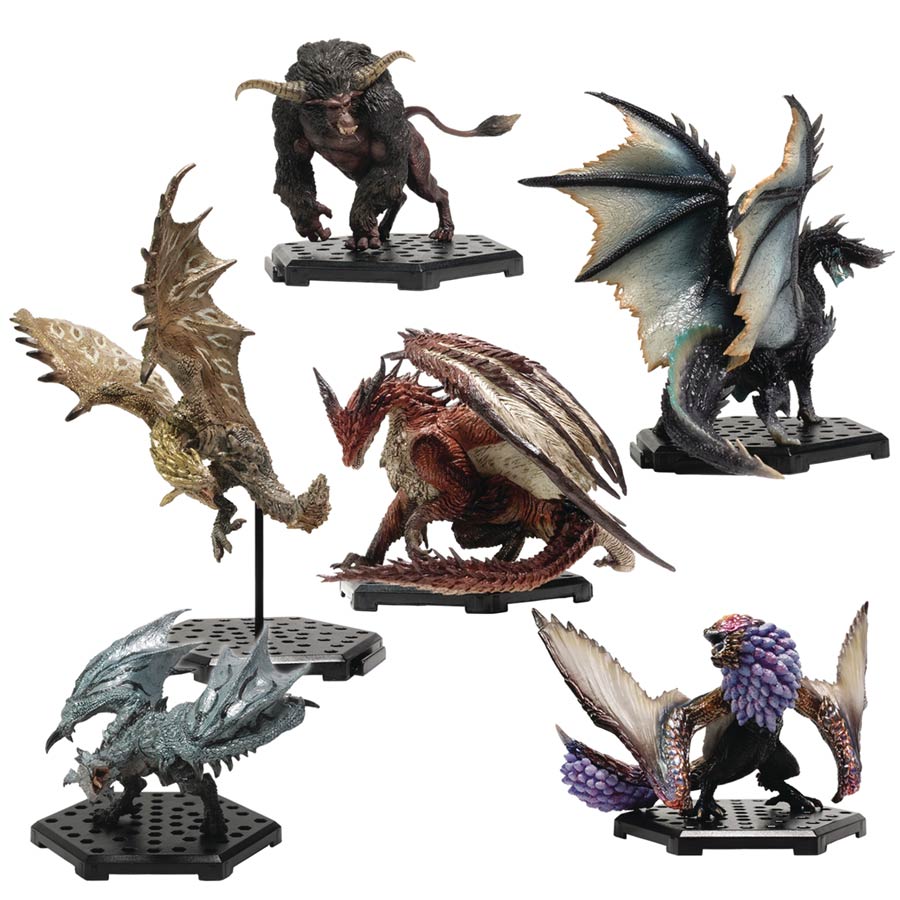 Monster Hunter CFB Standard Model Series 18 Blind Mystery Box 6-Piece Display