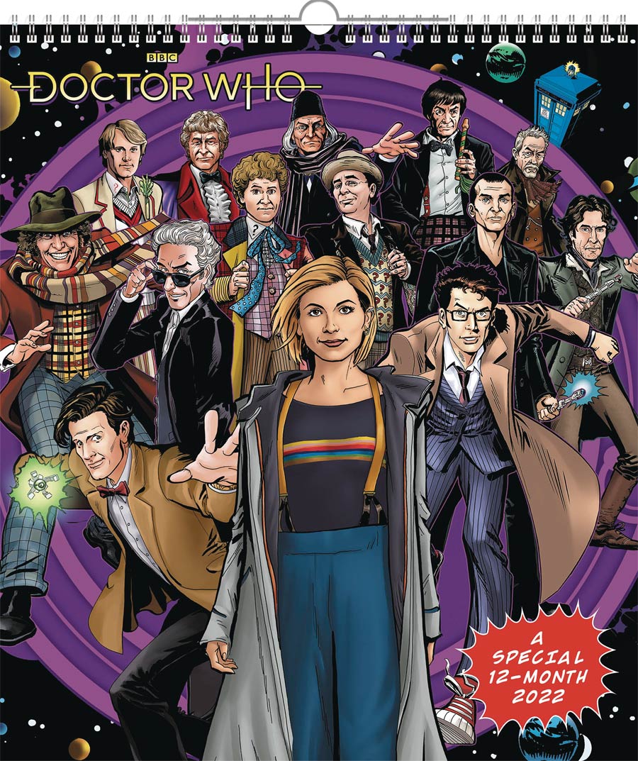 Doctor Who Special Edition 2022 Wall Calendar