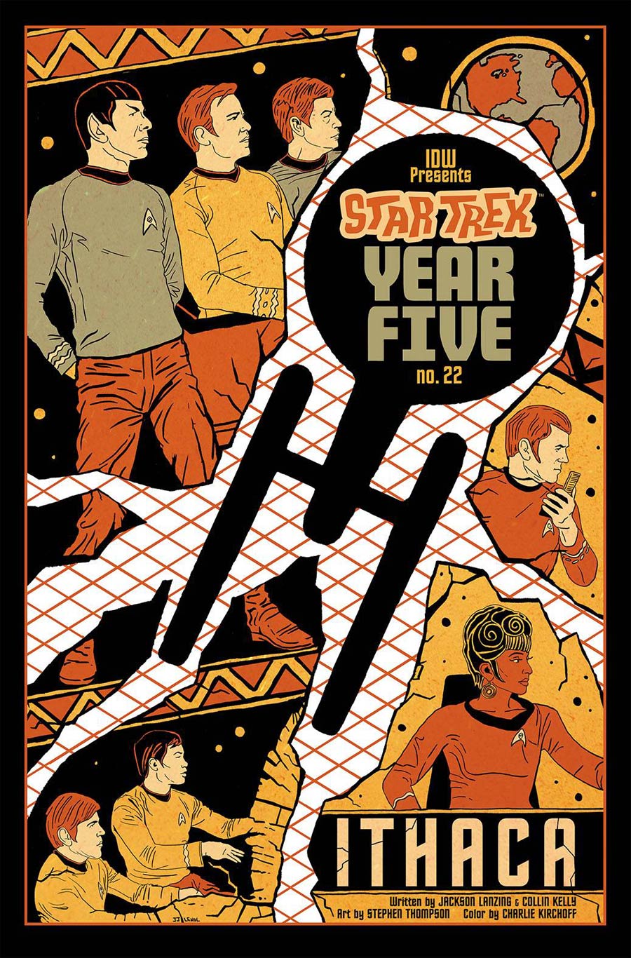 Star Trek Year Five #22 Cover B Incentive JJ Lendl Variant Cover