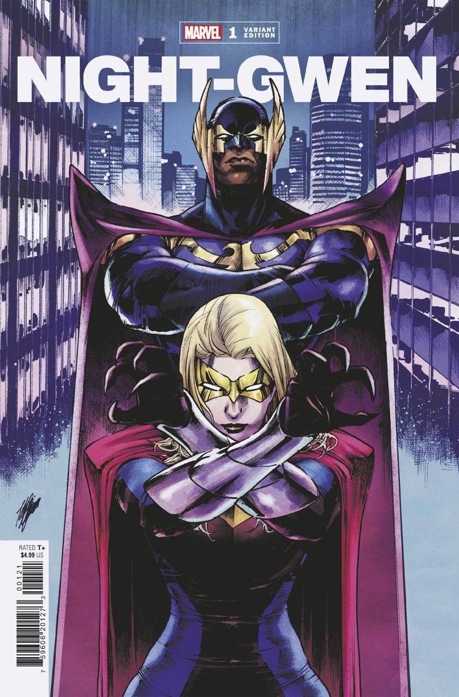 Heroes Reborn Night-Gwen #1 (One Shot) Cover B Variant Takeshi Miyazawa Cover