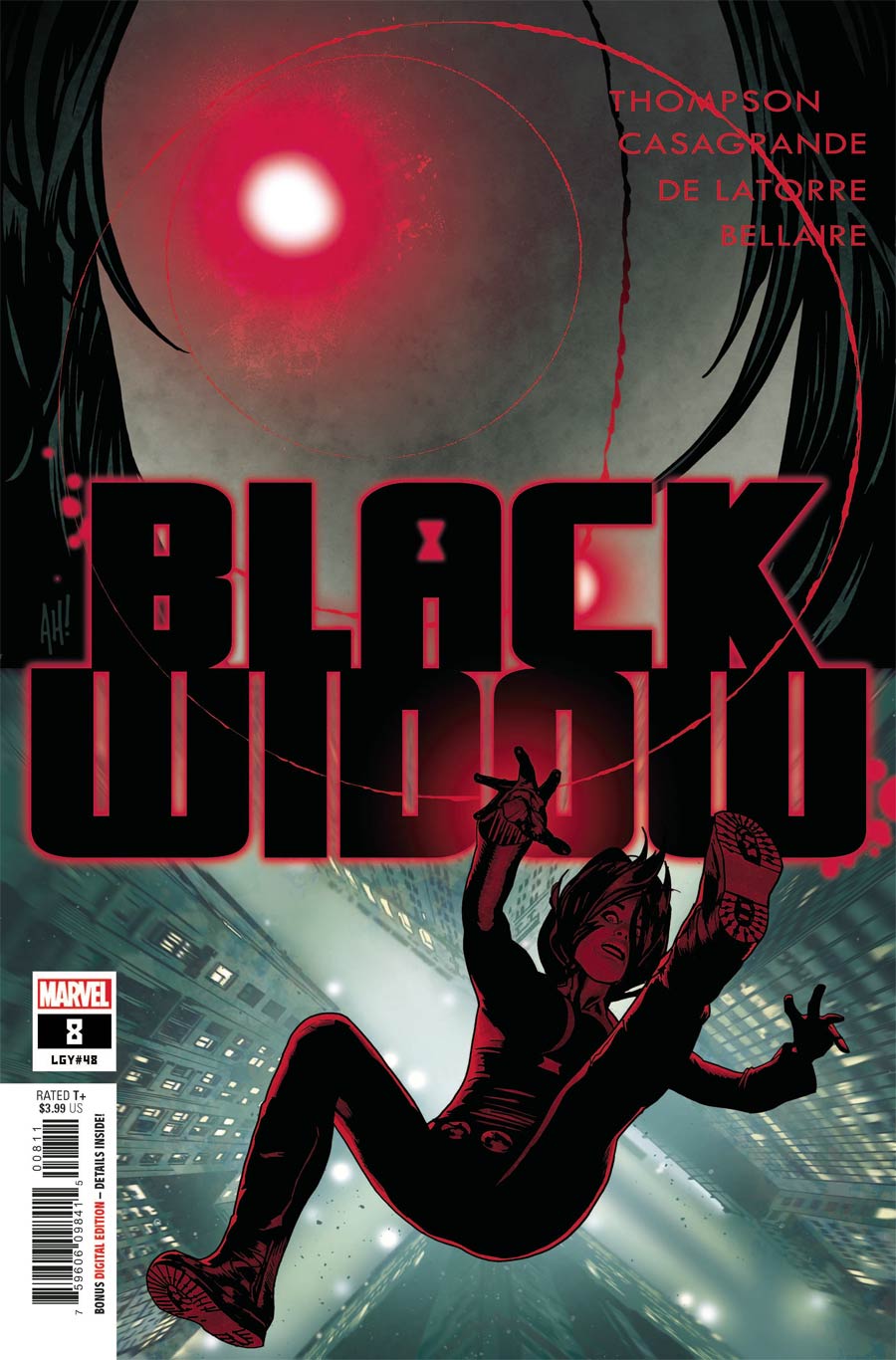 Black Widow Vol 8 #8 Cover A Regular Adam Hughes Cover