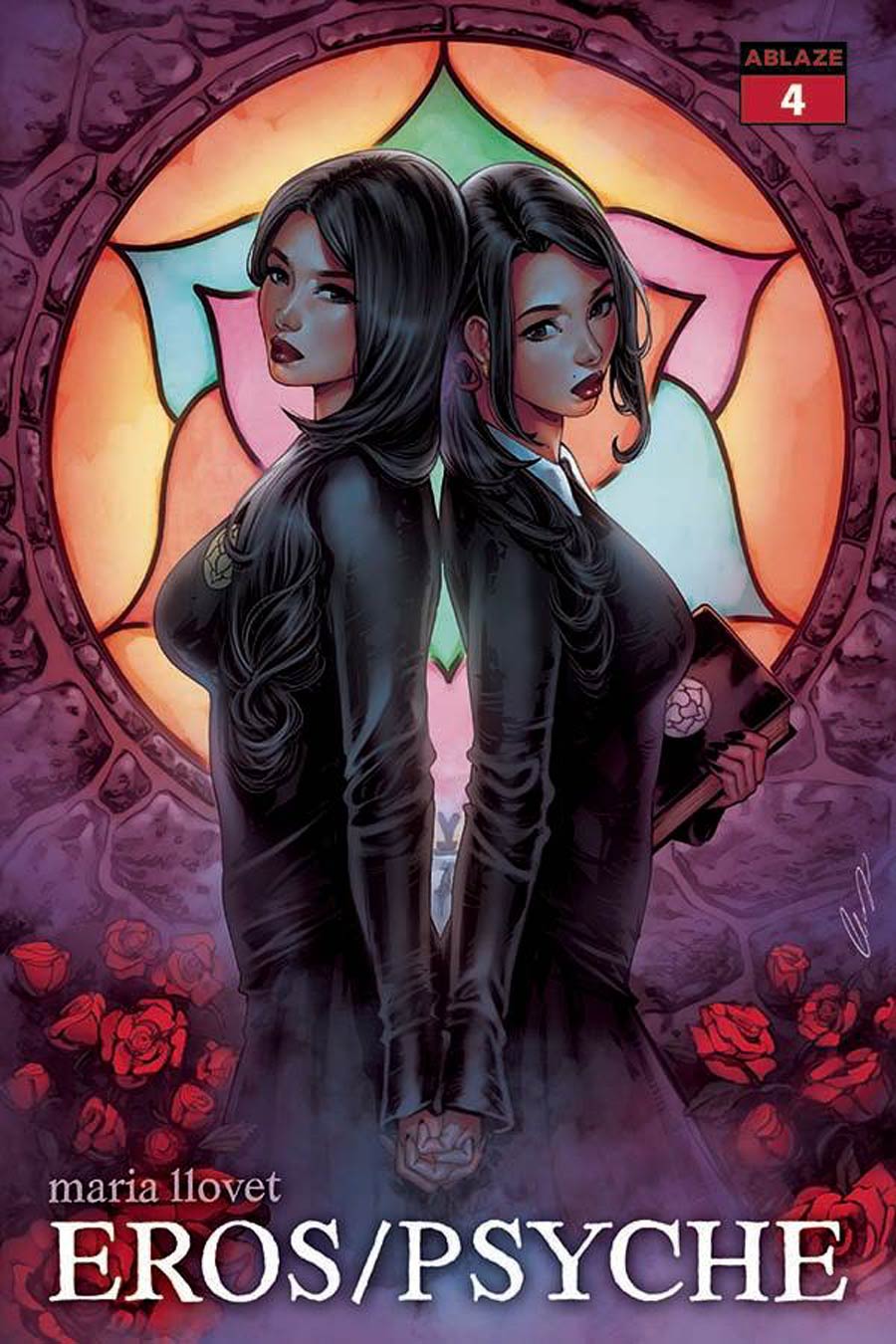 Maria Llovets Eros Psyche #4 Cover A Regular Elias Chatzoudis Cover