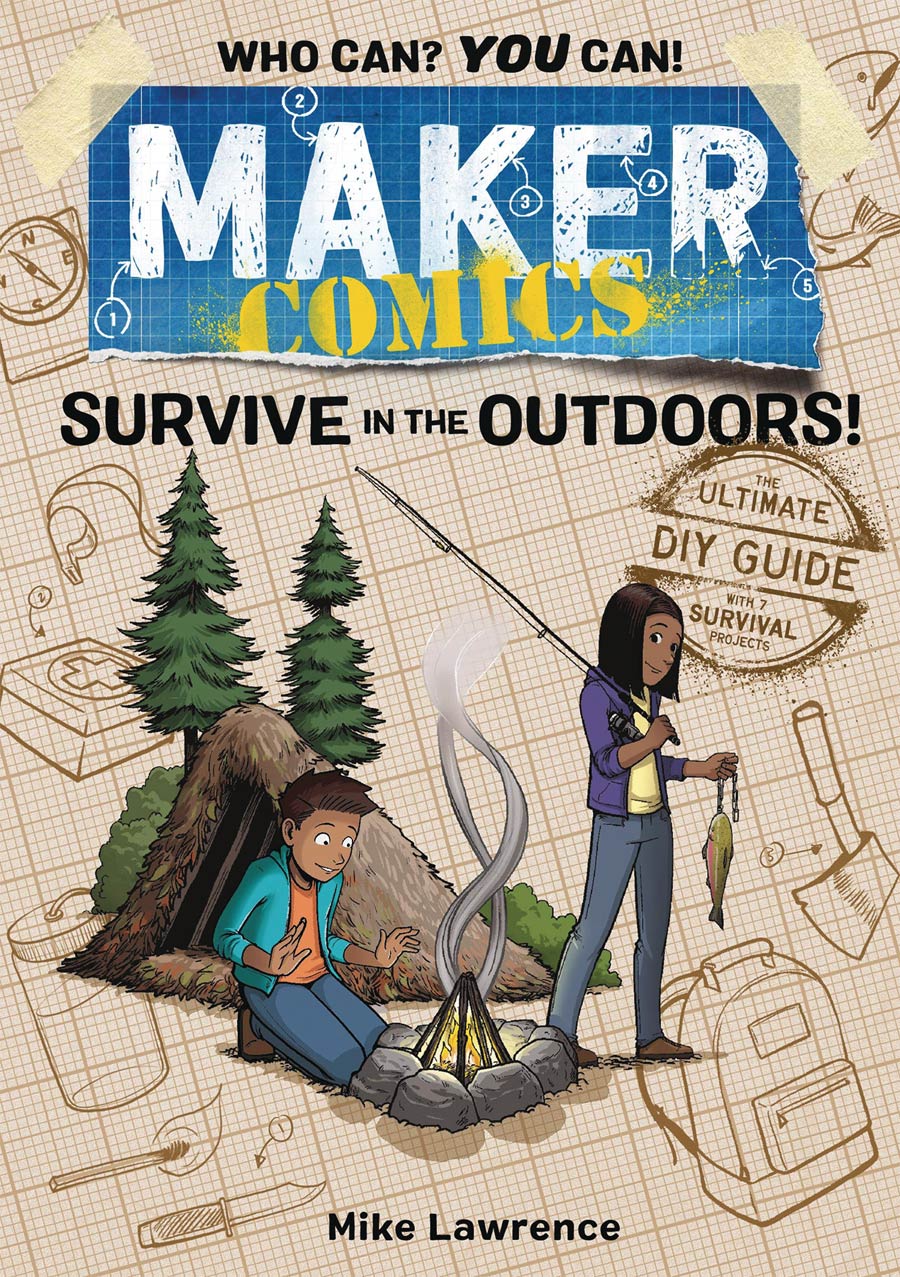 Maker Comics Survive In The Outdoors HC