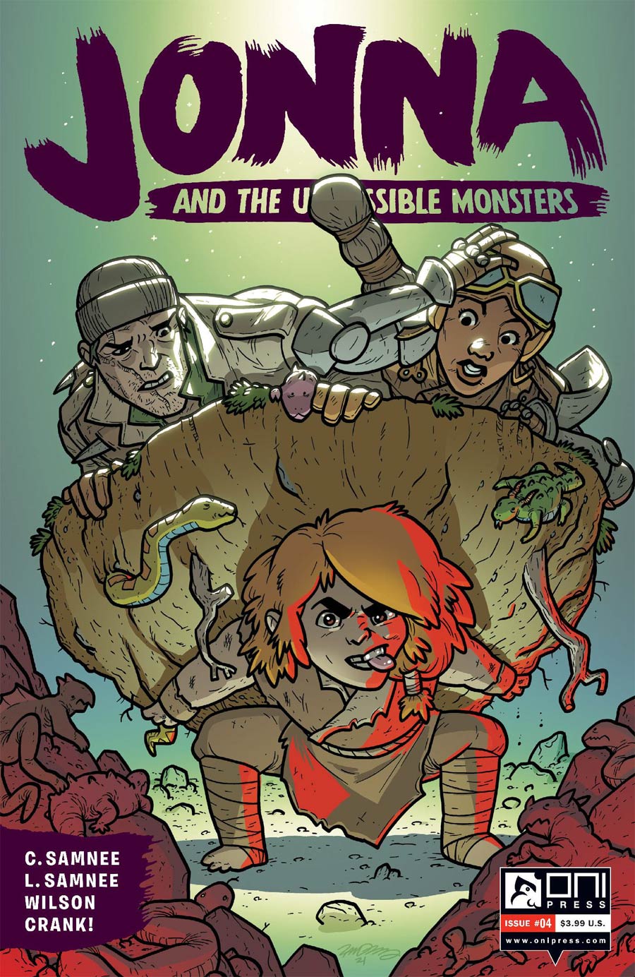 Jonna And The Unpossible Monsters #4 Cover B Variant Zander Cannon Cover