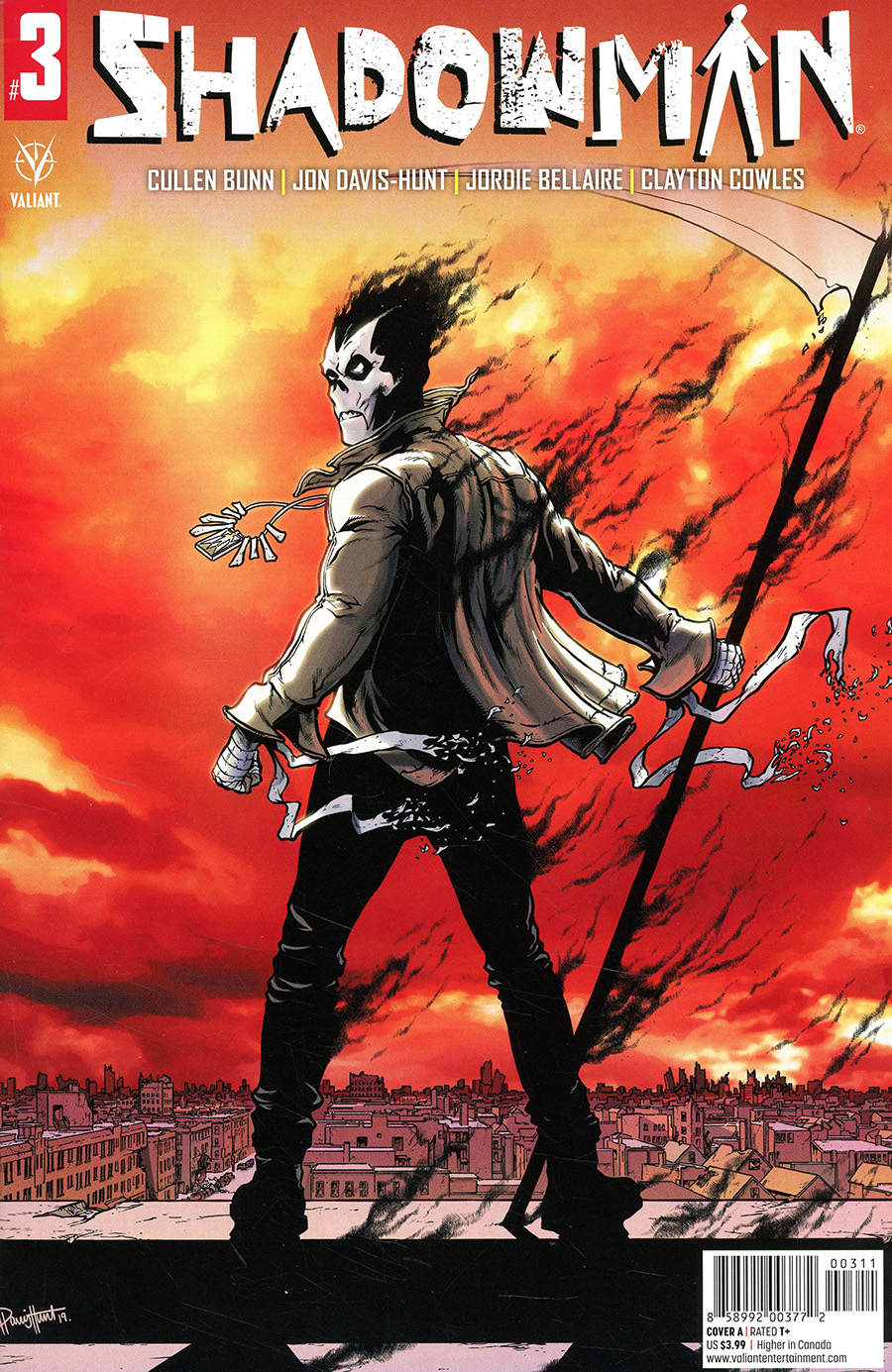 Shadowman Vol 6 #3 Cover A Regular Jon Davis-Hunt Cover