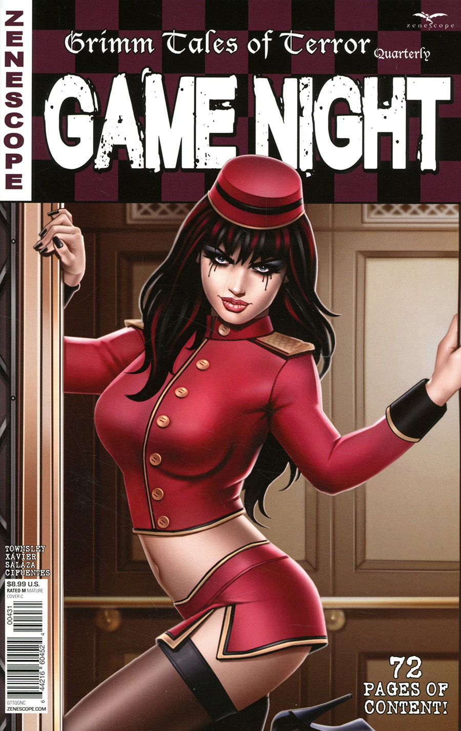 Grimm Fairy Tales Presents Myths & Legends Quarterly #5 Game Night Cover C Keith Garvey