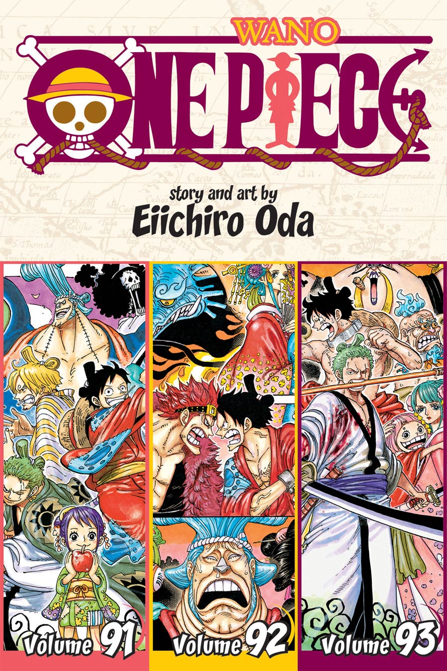 One Piece Wano 91-92-93 TP