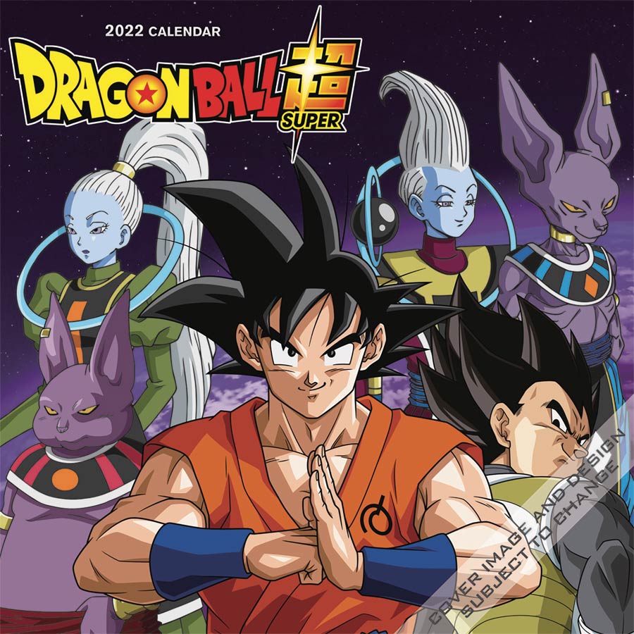 Dragon Ball Super 2022 Wall Calendar