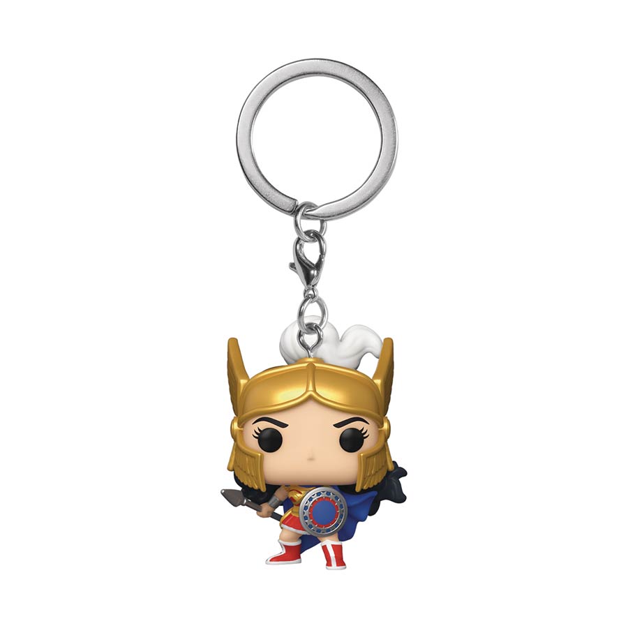 Pocket POP Wonder Woman 80th Anniversary Challenge Of The Gods Vinyl Pocket Keychain