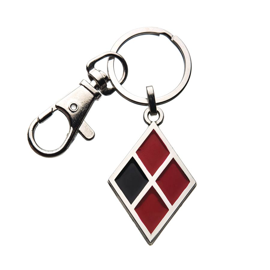 Birds Of Prey Harley Quinn Symbol Keychain