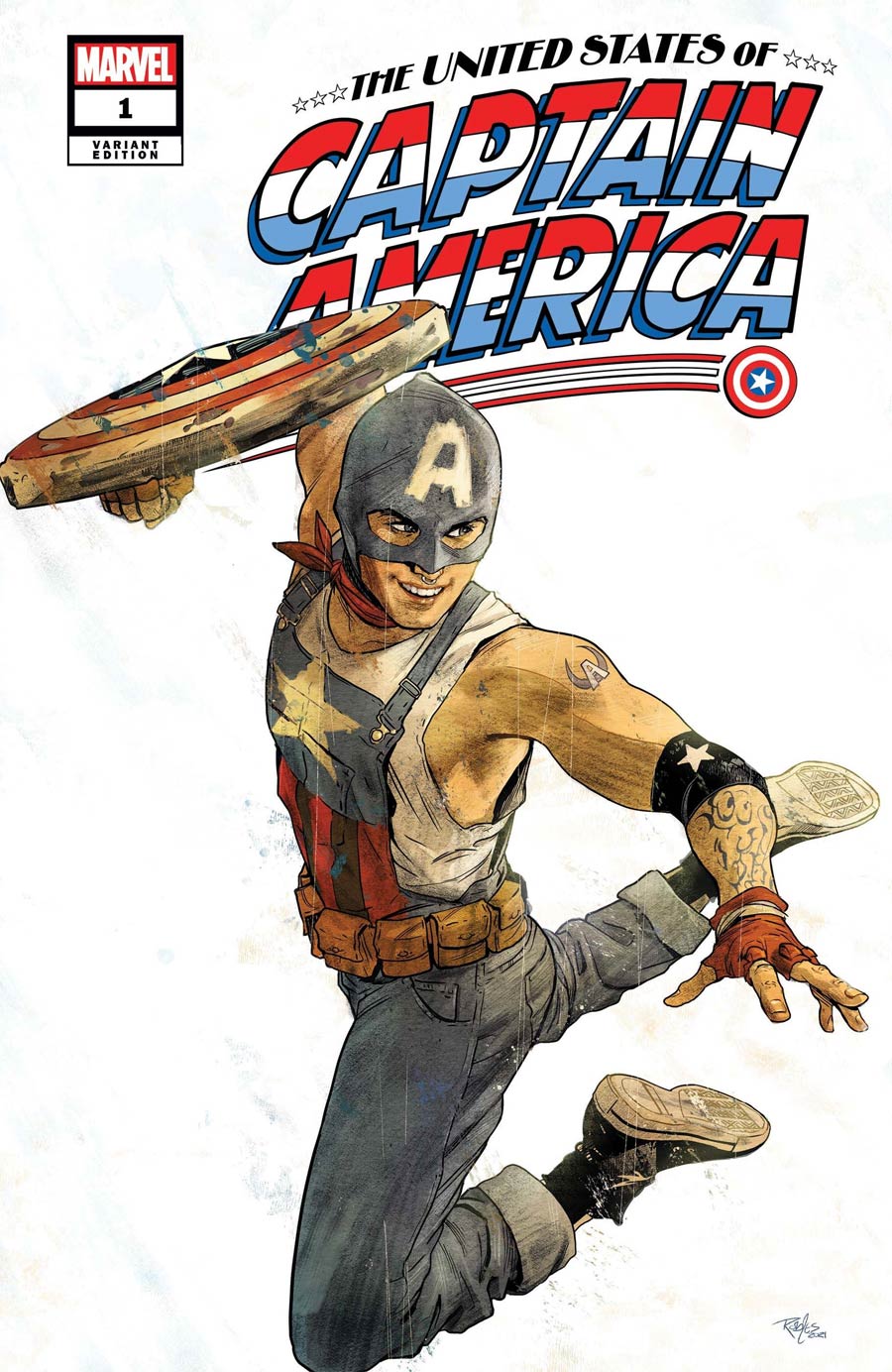 United States Of Captain America #1 Cover D Incentive Nick Robles Variant Cover