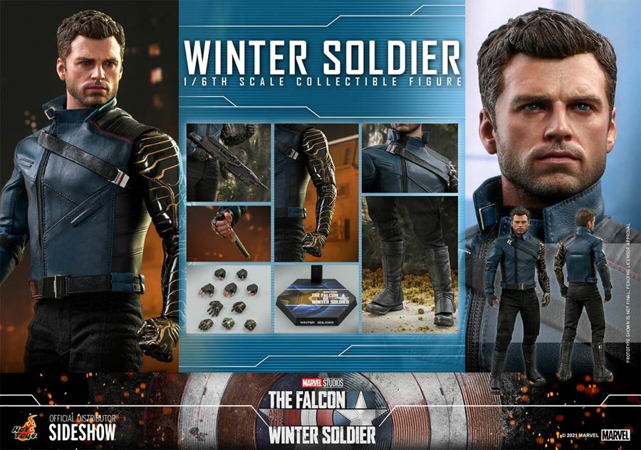 Falcon And The Winter Soldier The Winter Soldier Sixth Scale Figure