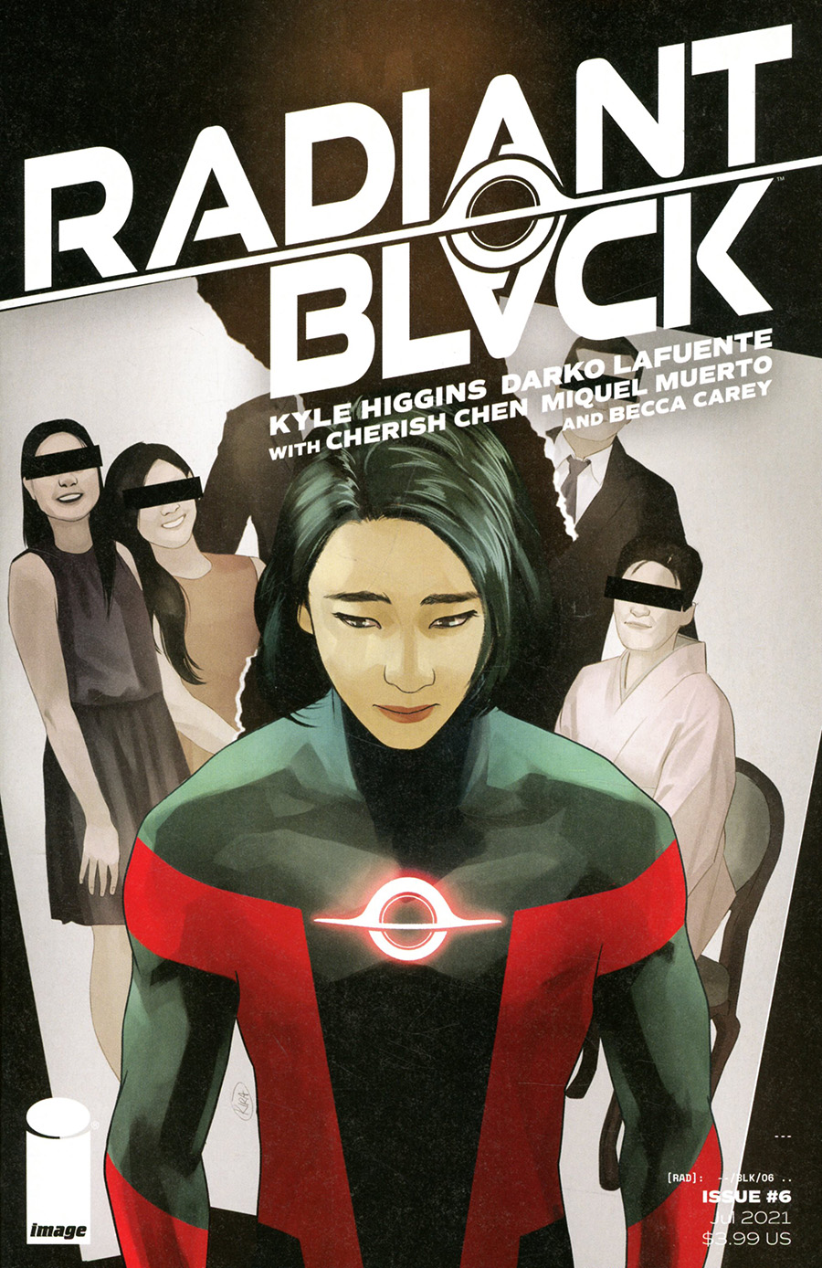 Radiant Black #6 Cover B Variant Kira Okamoto Cover