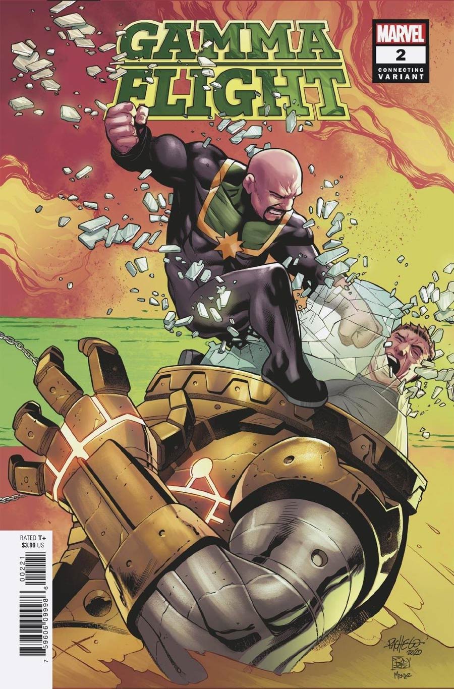 Gamma Flight #2 Cover B Variant Carlos Pacheco Connecting Cover