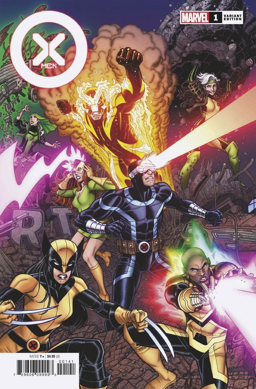 X-Men Vol 6 #1 Cover D Variant Nick Bradshaw Cover