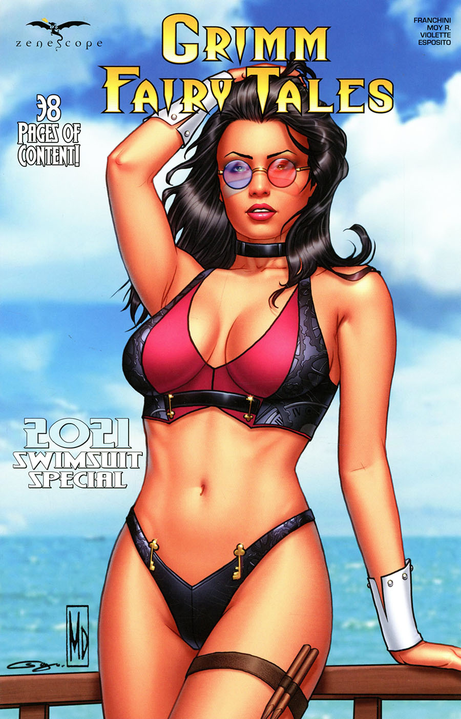 Grimm Fairy Tales Presents Swimsuit Special 2021 #1 (One Shot) Cover C Michael DiPascale