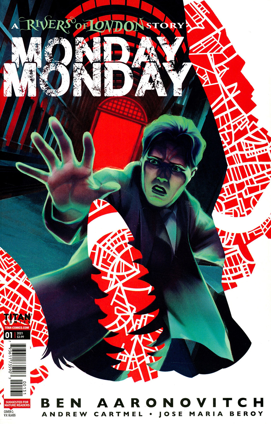 Monday Monday A Rivers Of London Story #1 Cover C Variant VV Glass Cover