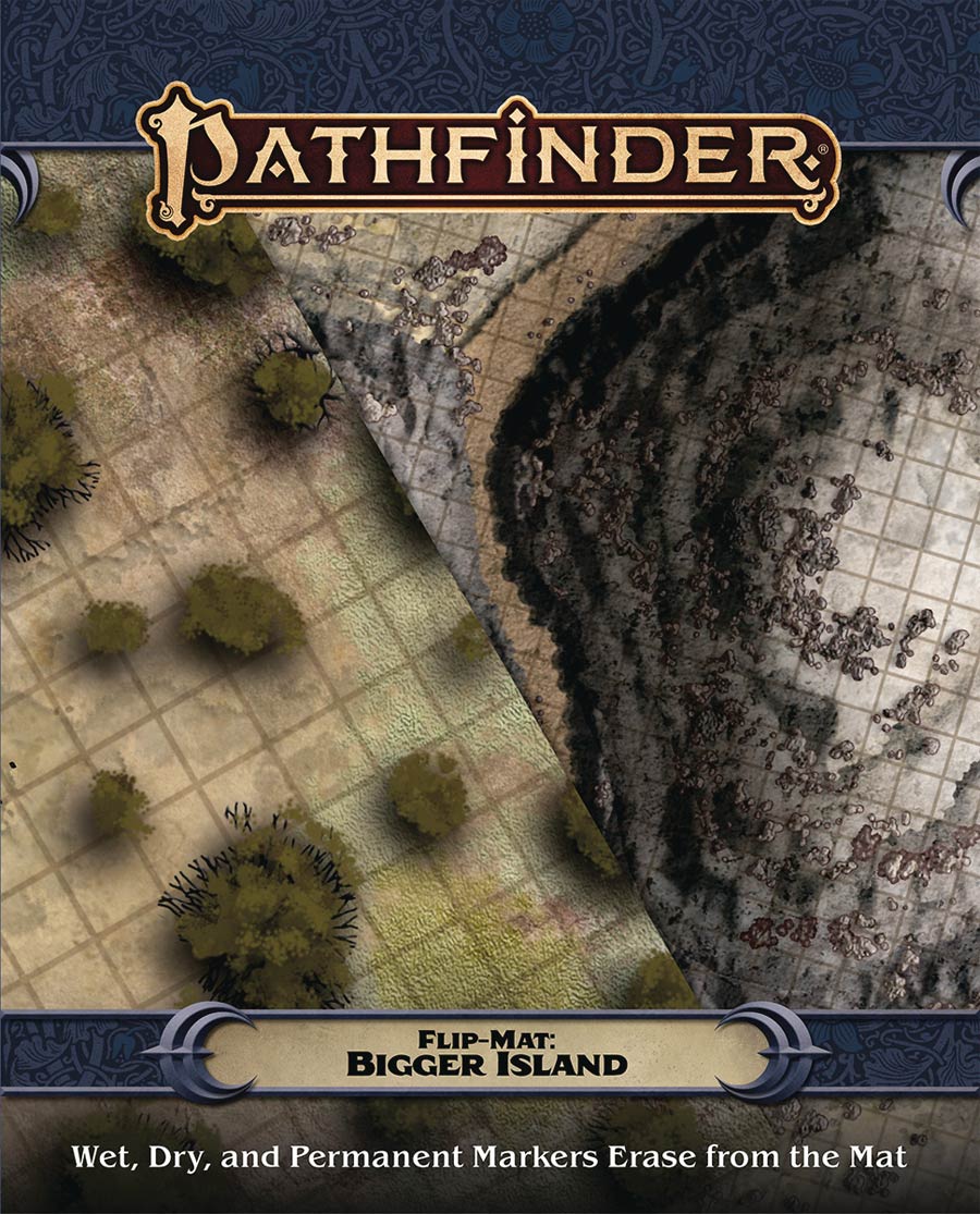 Pathfinder Flip-Mat - Bigger Island